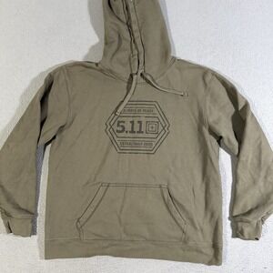 511 Tactical Hoodie‎ Men's Large Green Hoodie Sweatshirt Outdoor Hunt Military